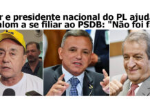 Márcio Bittar e presidente nacional do PL ajudaram Bocalom a se filiar ao PSDB: “Não foi fácil”