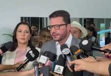 Gladson Camelí não comparece à inauguração do viaduto Mamédio Bittar