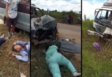 Acidente na estrada entre Cobija e Porvenir deixa 5 feridos no departamento de Pando